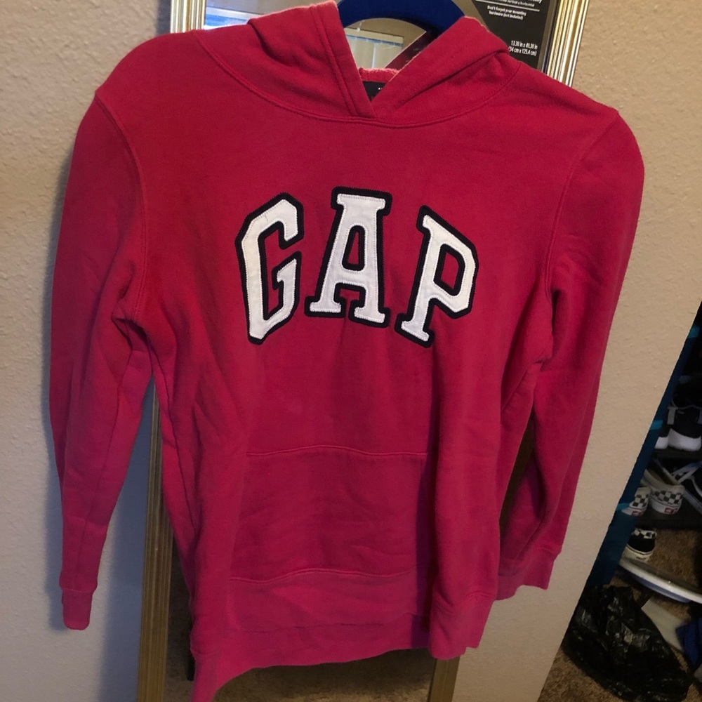 Hot pink sweatshirt!